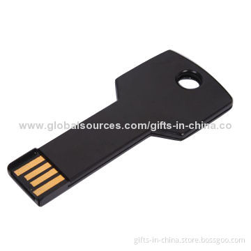 1, 2, 4, 8, 16, 32GB Promotional Key USB Flash Disk, Customized Logos and Colors Welcomed